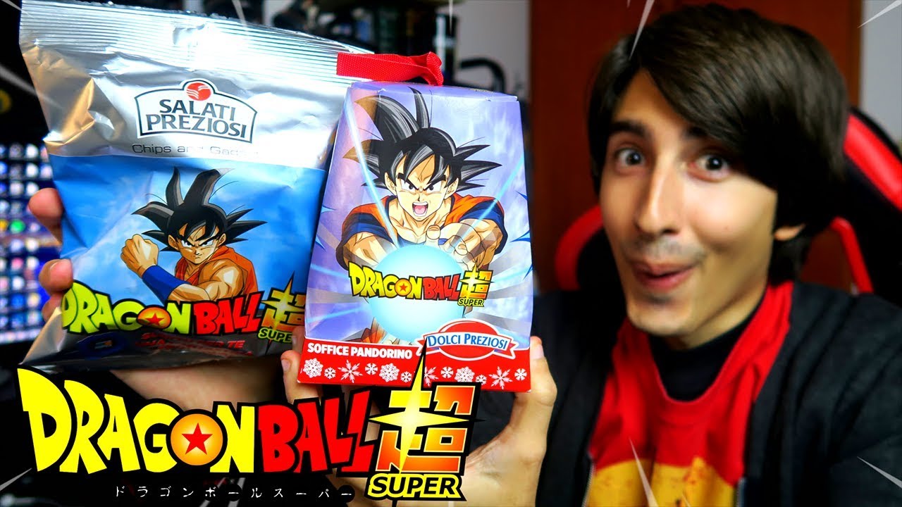 IL PANDORO e le PATATINE di DRAGON BALL SUPER! Apertura e Sorpresa Pandorino 2017 By Gioseph