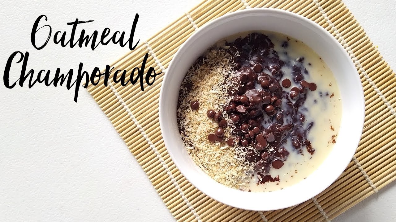 Oatmeal Champorado Recipe | How to cook healthy champorado
