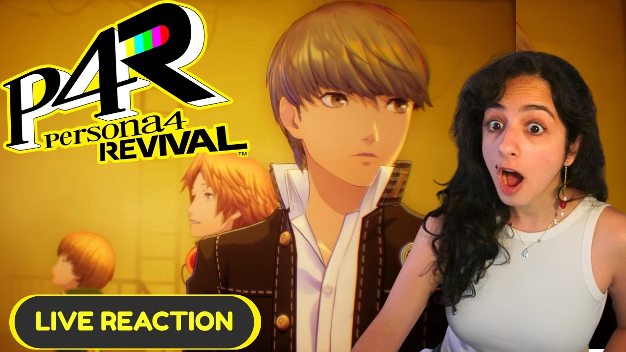 PERSONA 4 REVIVAL Gameplay Trailer - LIVE REACTION