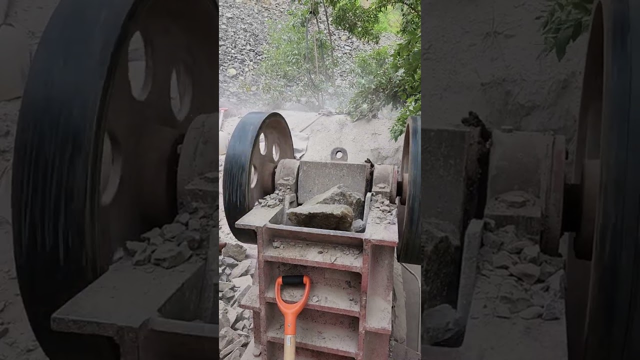 Trituradora de piedra de estilo europeo.