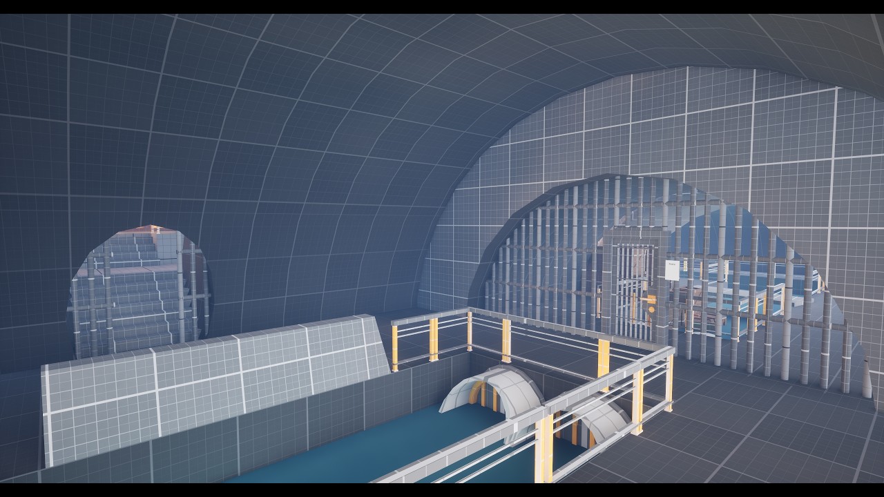 Alternative Level Exit | The Royal Prison District | Level Design project | Dishonored 2
