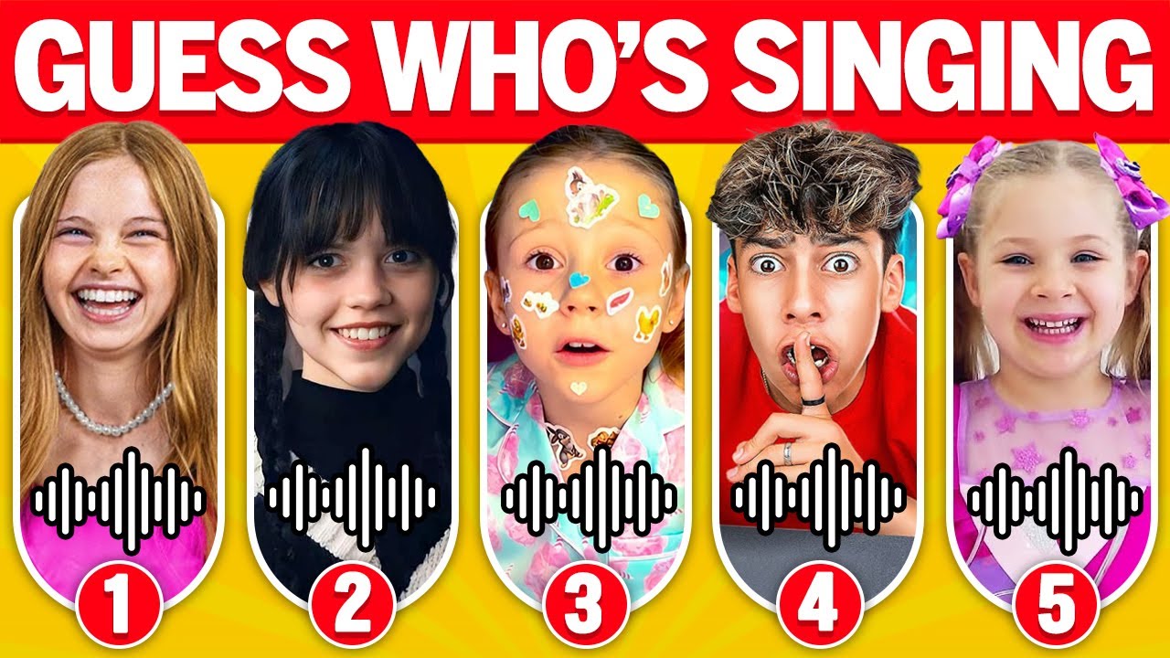 Guess Who Is Singing? | Lay Lay, Kinigra Deon, King Ferran, Salish Matter, Skibidi Toilet, MrBeast