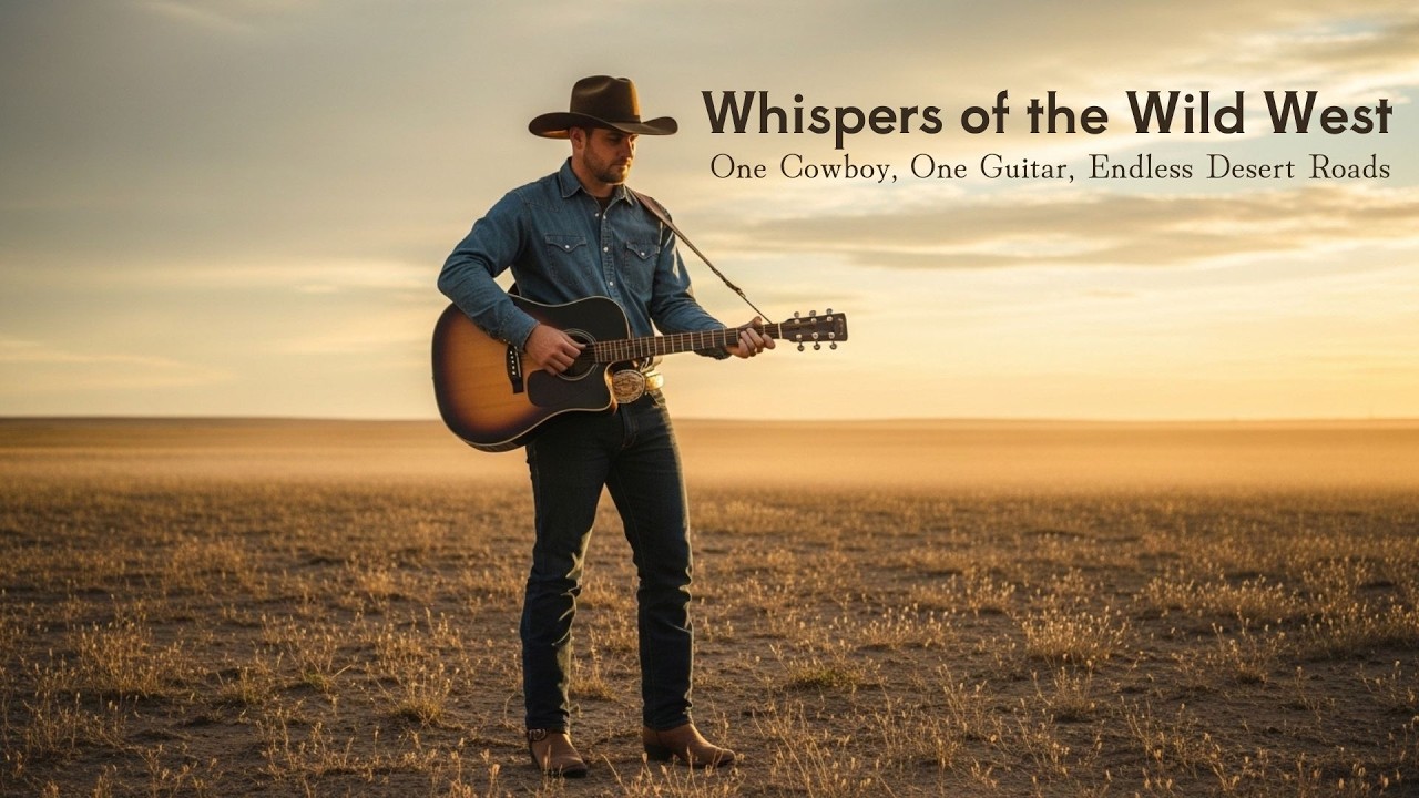 Cowboy Country in the Desert 🌵 | Acoustic Guitar Western Music