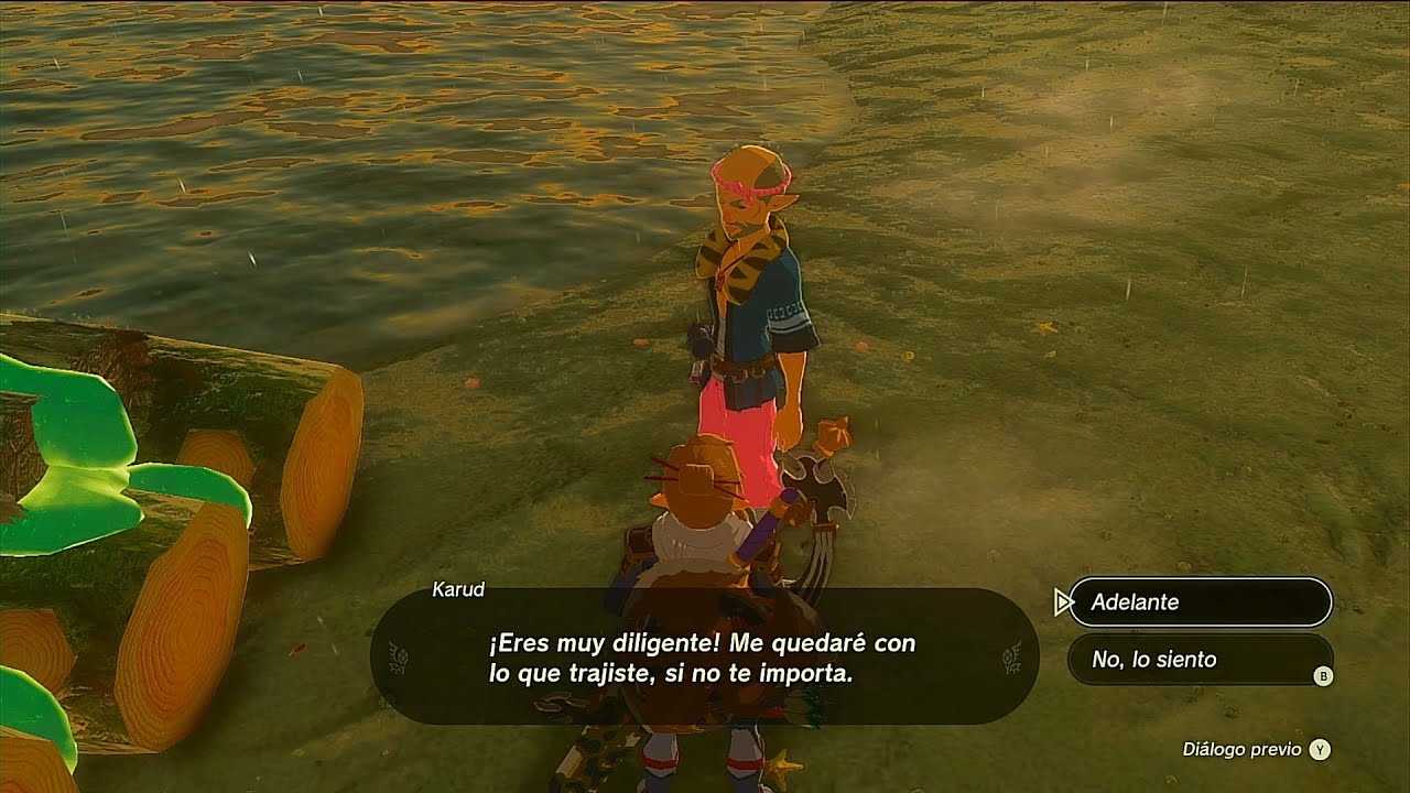 Zelda Tears 426 Reparando Aldea Onaona