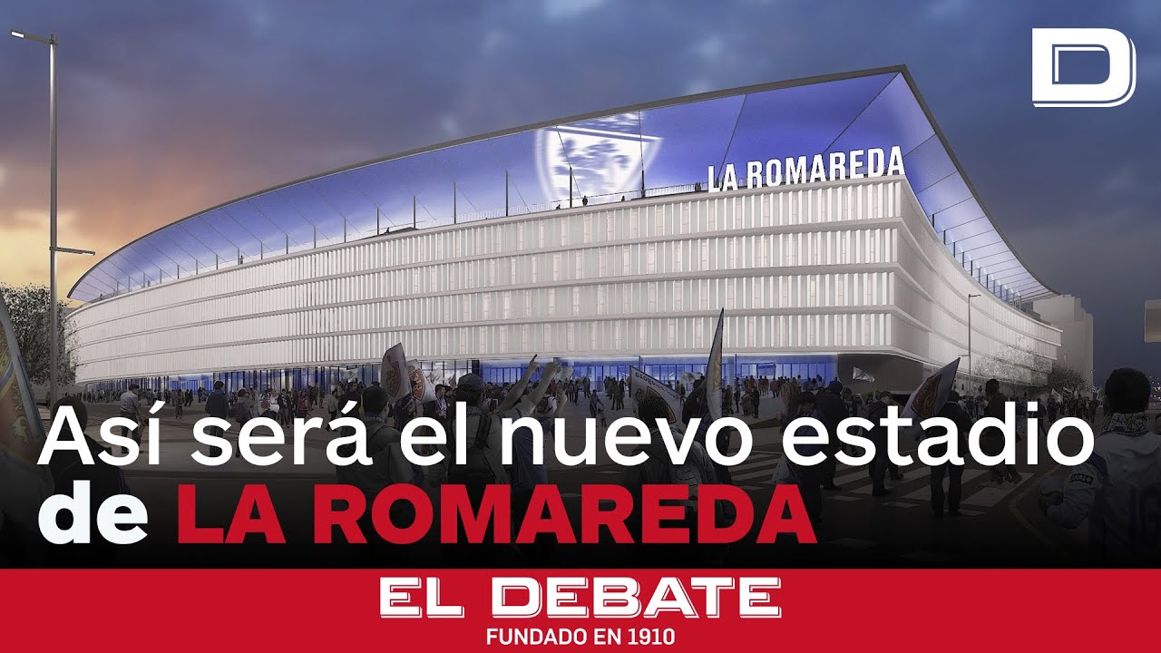 Así se verá la Romareda, el nuevo estadio del Real Zaragoza