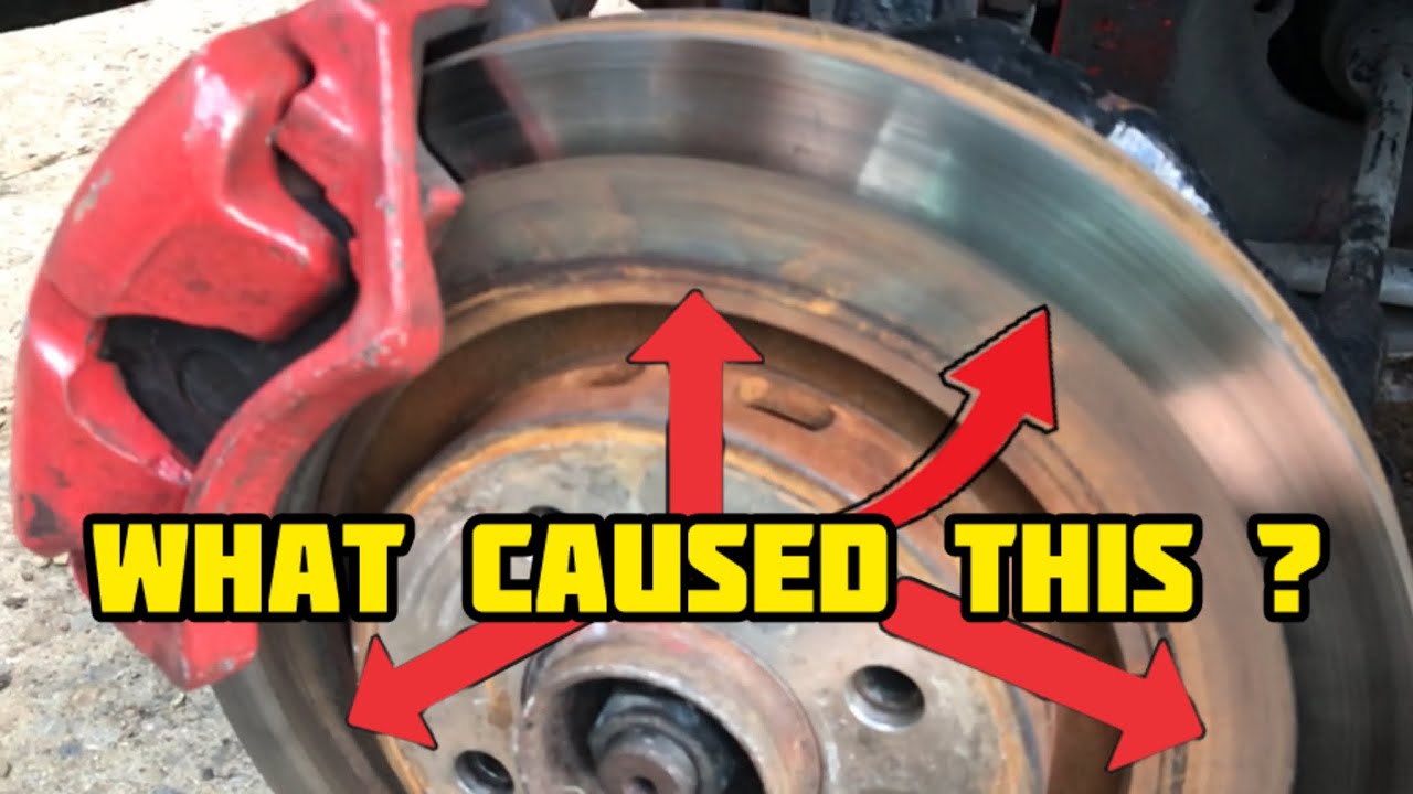 Bad BRAKE DISC Problem… but what caused the RINGs? [SOLVED] MK1 GOLF