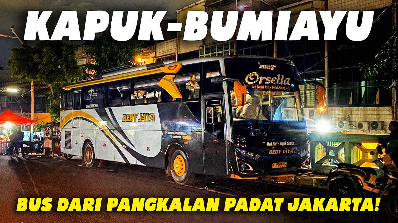 Satu Lagi Rute Unik Dari Bus DEDY JAYA! Start Blusukan di Salah Satu Pemukiman Padat Jakarta Part 1