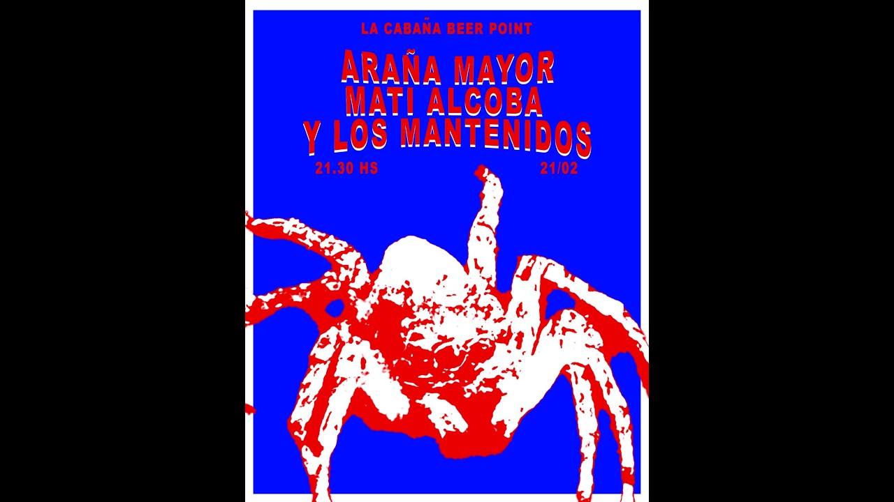 Araña Mayor 21.02.2026 Trap & Viaje Patagonico