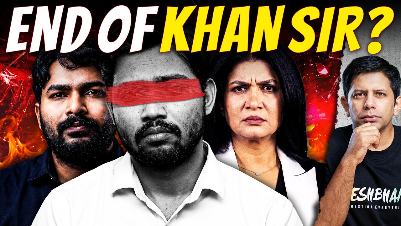 Can Khan Sir Survive The Govt Crackdown? | Coaching Centre Sealed, Murder Probe On | Akash Banerjee