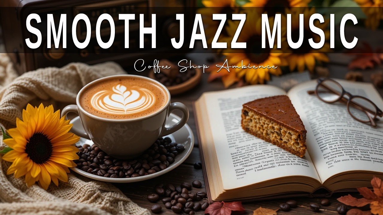 Smooth Jazz Music ☕ Bossa Nova background for Great Moods, Stress Relief & Relaxing