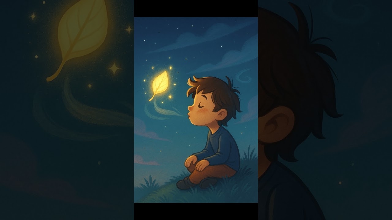 🍃 The Leaf That Could Listen – A Gentle Whispering Tale 