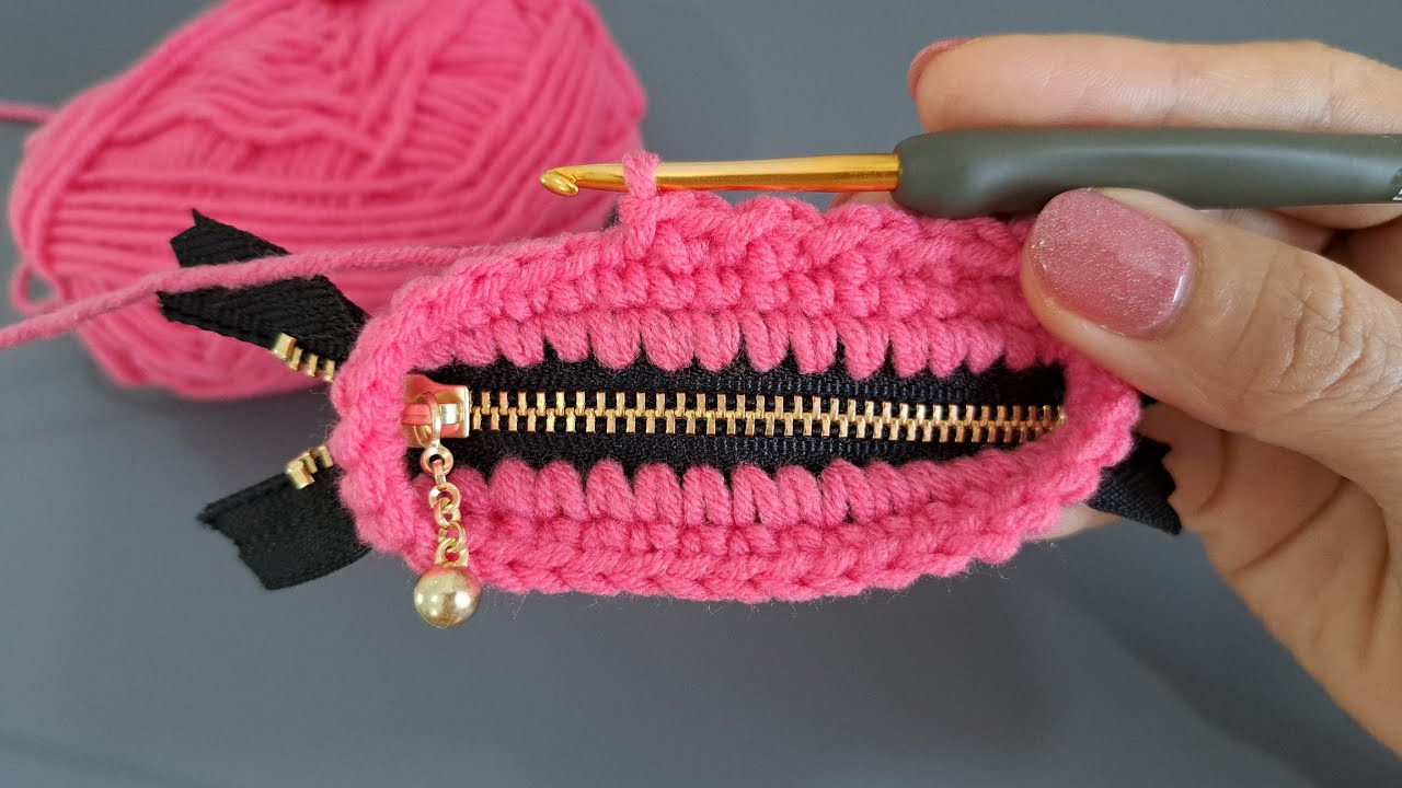 Amazing !! Super easy idea Crochet mini coin purse - Gift Crochet ldeas - DIY projects