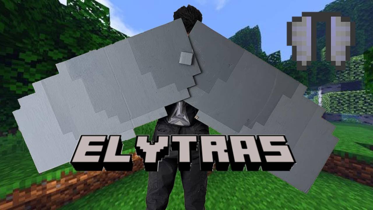 ¡¡CÓMO HACER LAS ELYTRAS DE CARTÓN!! | AAIRONP