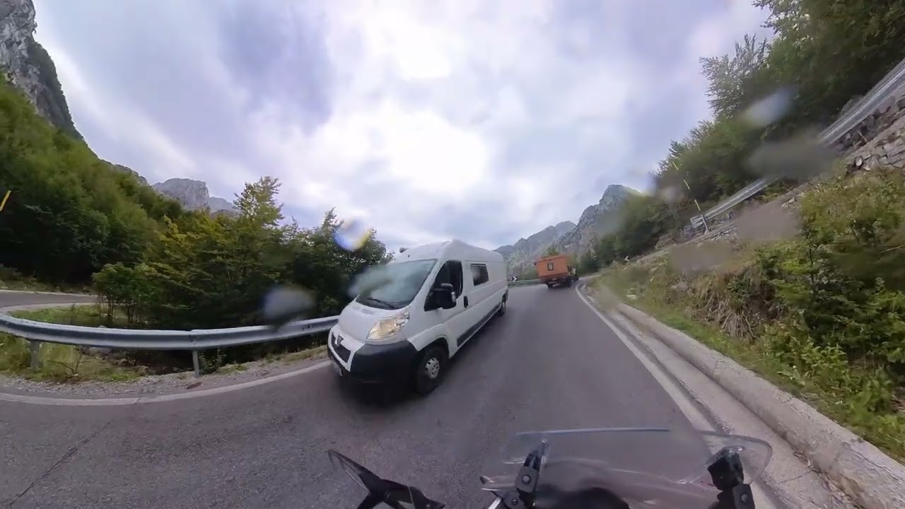 Moto Ride Theth National Park: SH21 Albania