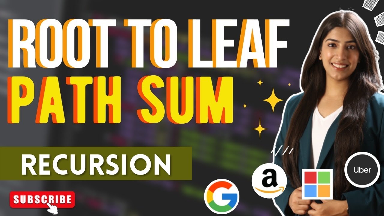 3. Root to Leaf Path Sum | Binary Trees | Medium Level | Understand recursion properly 🚀🔥💪