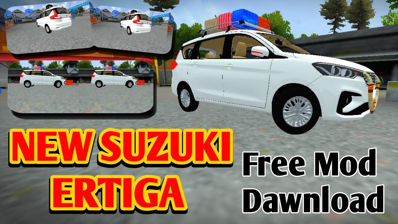 ✨💯😍 MARUTI SUZUKI ERTIGA Mod For Bus Simulator Indonesia | Maruti Suzuki Ertiga Bussid Mod Download 