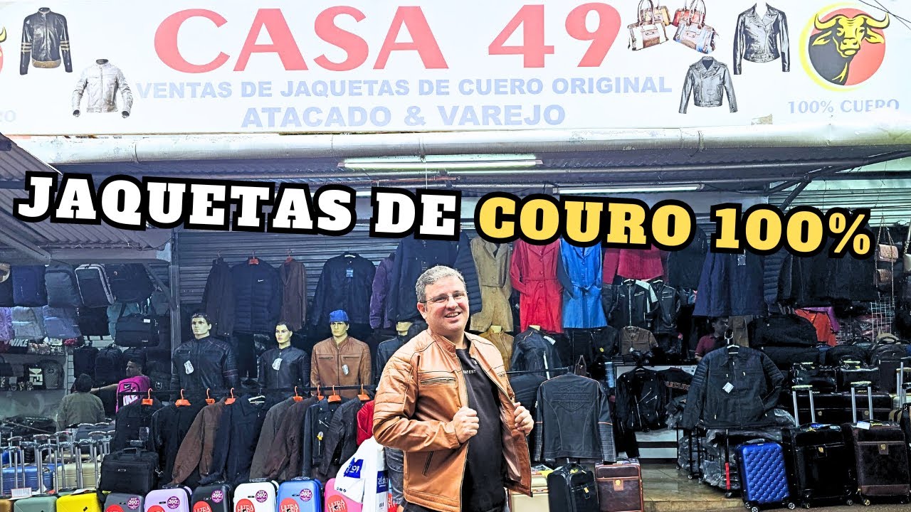 Casacos e Roupas de Couro no Paraguai 2024