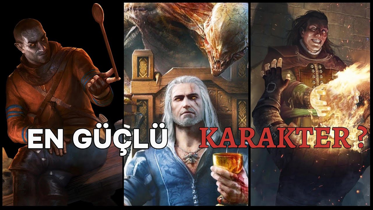 Witcher Everini'nin En Güçlüleri | TOP 15 #witcher3  #witcher