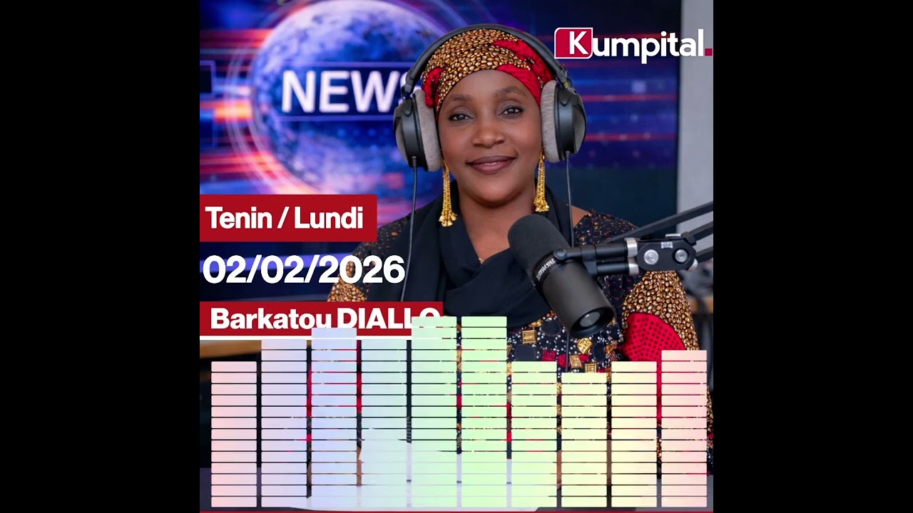 🎙🎧 L'actualité en Pulaar 🇬🇳 du Lundi, 2 Février 2026 avec Barkatou 𝗗𝗜𝗔𝗟𝗟𝗢.