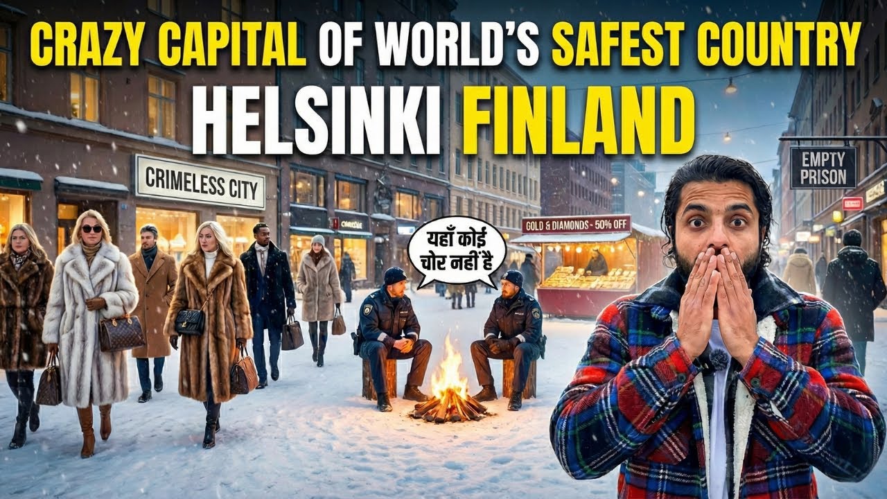 World's SAFEST Country (Helsinki, Finland)