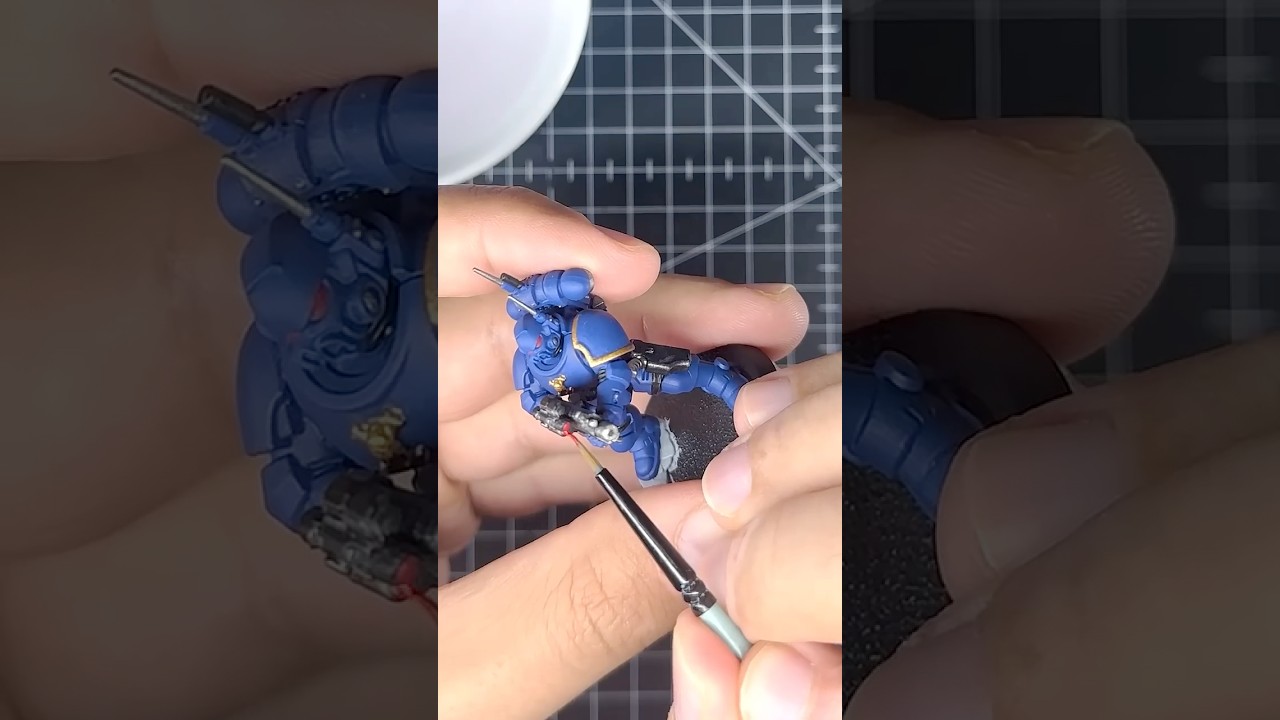 JAK MALOWAĆ FIGURKI? | Space Marines Primaris Infiltrators | Warhammer 40,000 #shorts