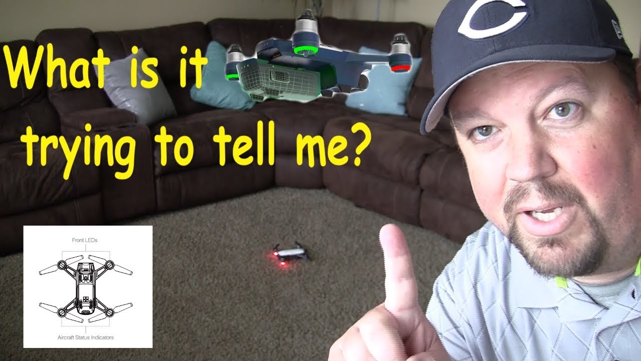 Something EVERY DJI Spark pilot should know before they fly - LED Status Indicators