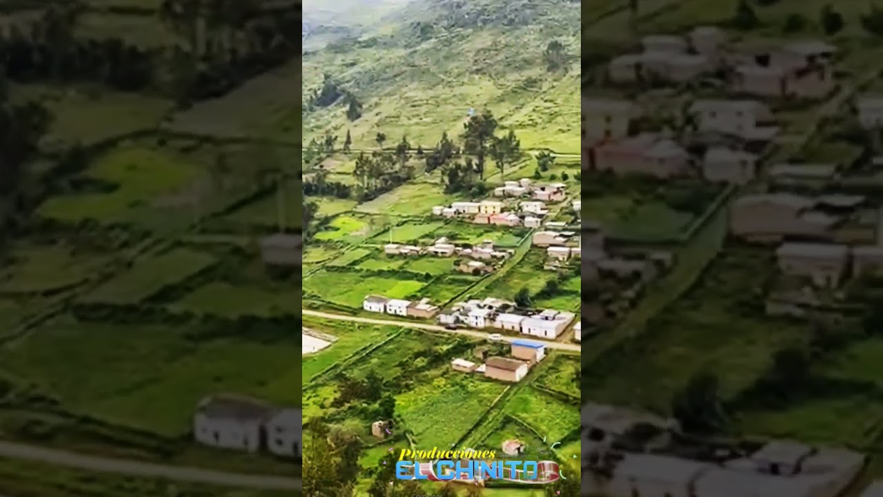 Vista Panor&aacute;mica del Distrito de Pampas Chico Recuay - Ancash