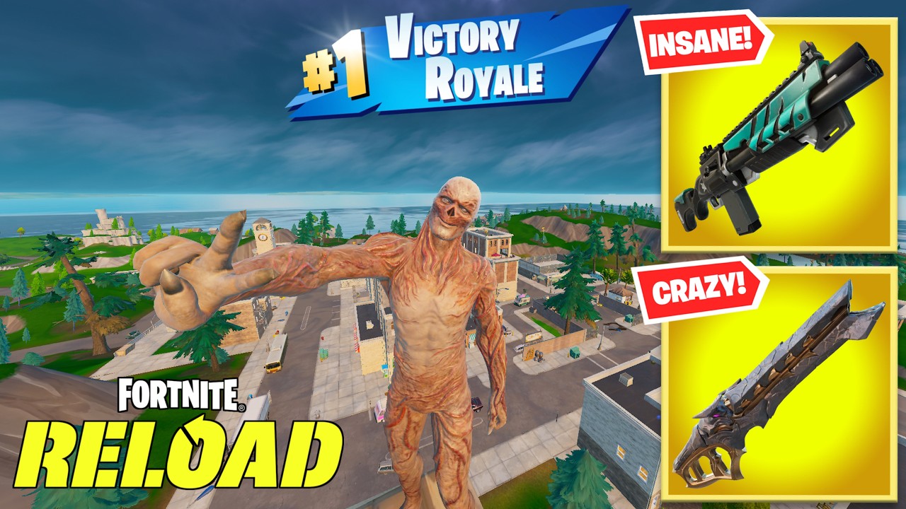 NEW VECNA SKIN! | Fortnite Reload | High Kill Gameplay | Controller