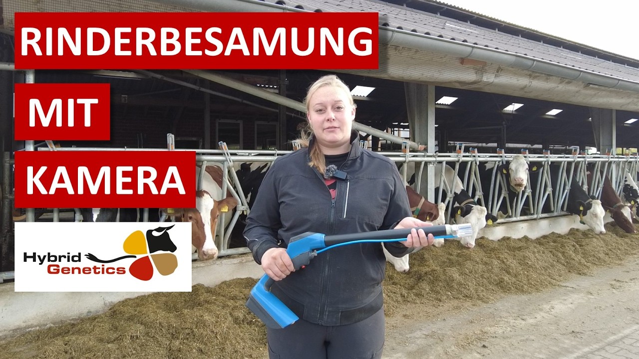 How do you inseminate cattle? We show you how it works with the EyeBreed 2 with camera!
