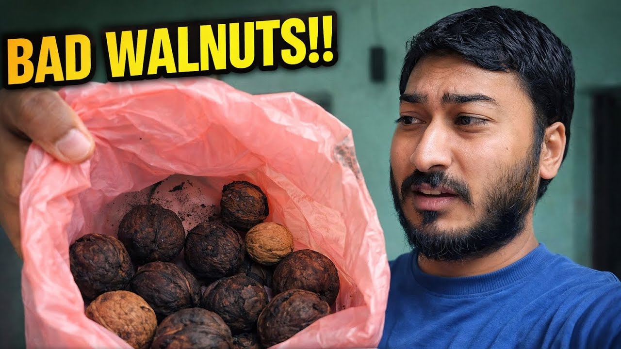 ये AKHROT खाए जा सकते हैं  या नहीं ? 😨