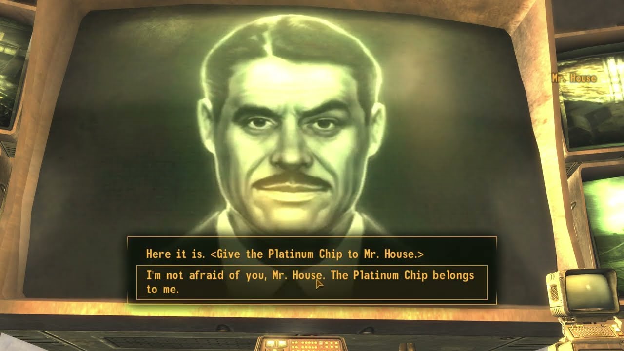 FNV - Refuse to Deliver the Platinum Chip