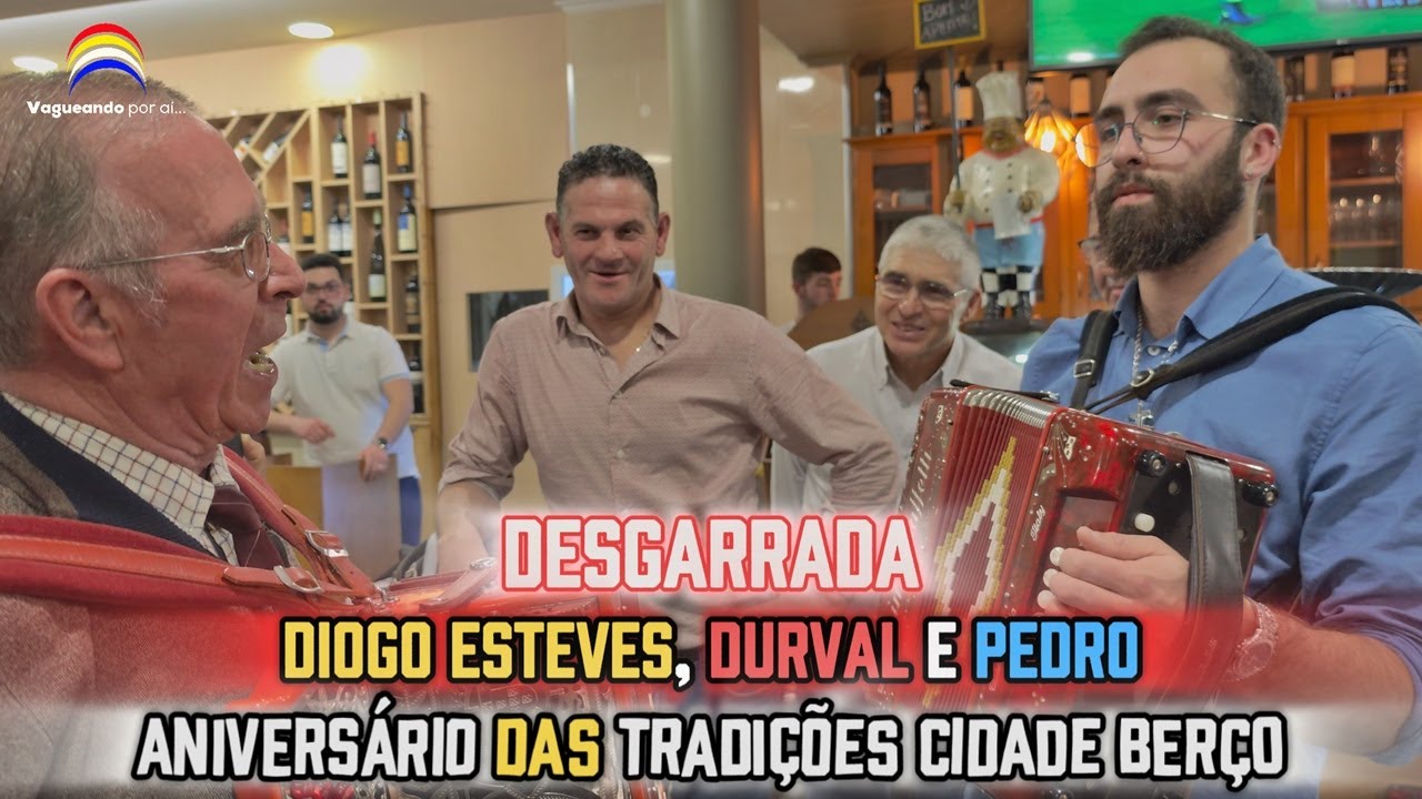 Desgarrada - Diogo Esteves, Durval e Pedro - Aniversário das Tradições Cidade Berço