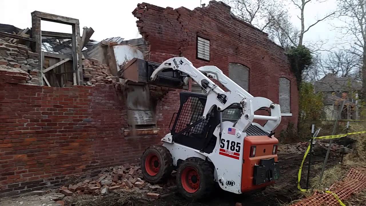 Selective demolition started