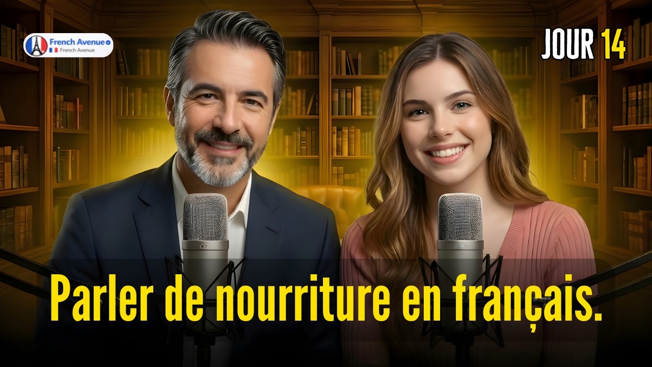 Commander de la nourriture | Apprendre le français facilement avec un podcast 🇫🇷 | Épisode 14 🍔