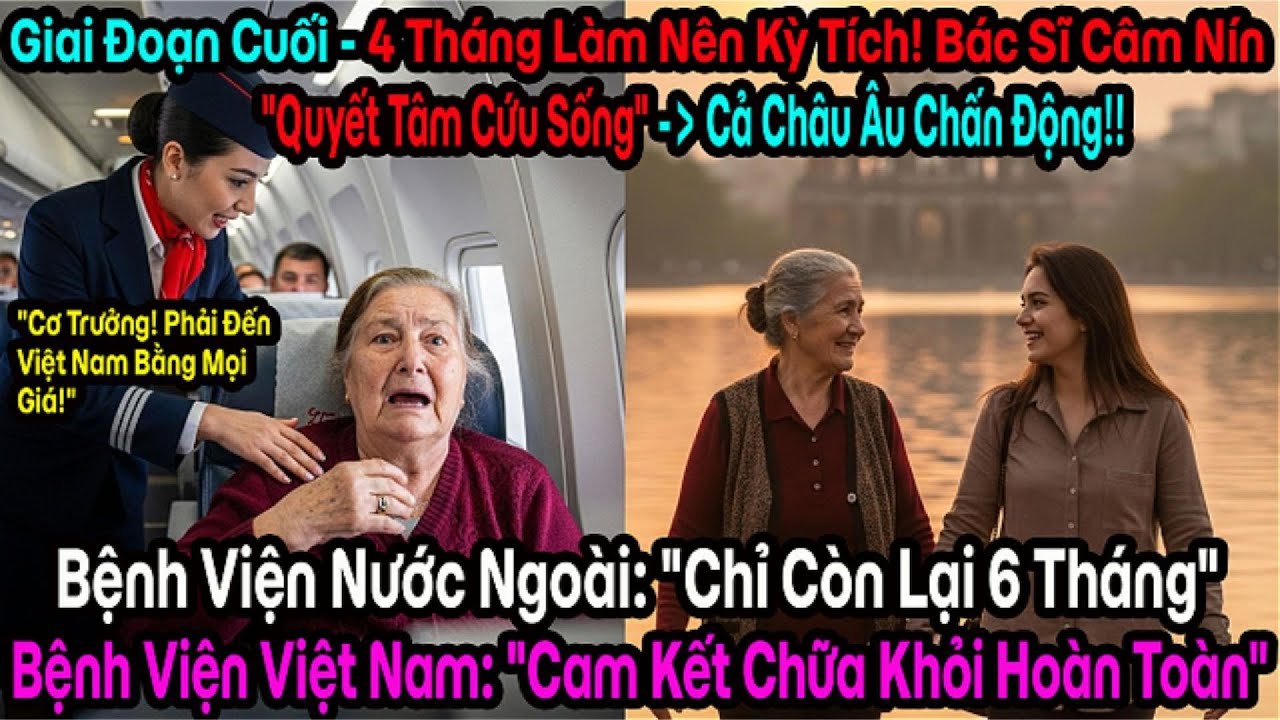 Kỳ tích y học Việt Nam: Cứu sống mẹ của nữ tiếp viên Thổ Nhĩ Kỳ trong 4 tháng.