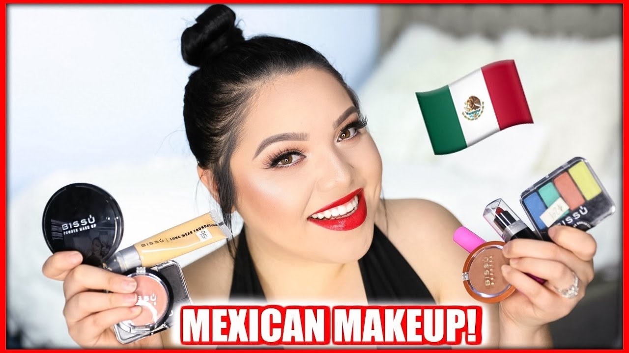 FULL FACE USING ONLY MEXICAN MAKEUP!