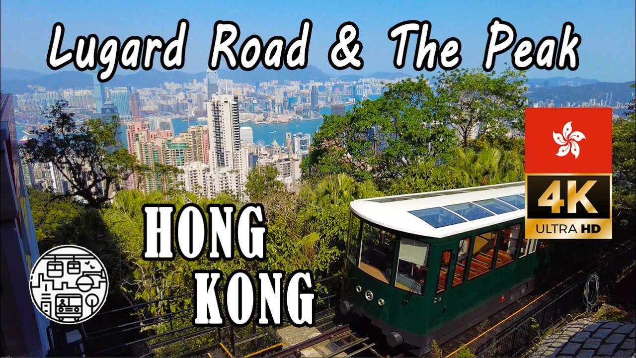 Lugard Road & The Peak, Hong Kong - Walking Tour 4K⁶⁰