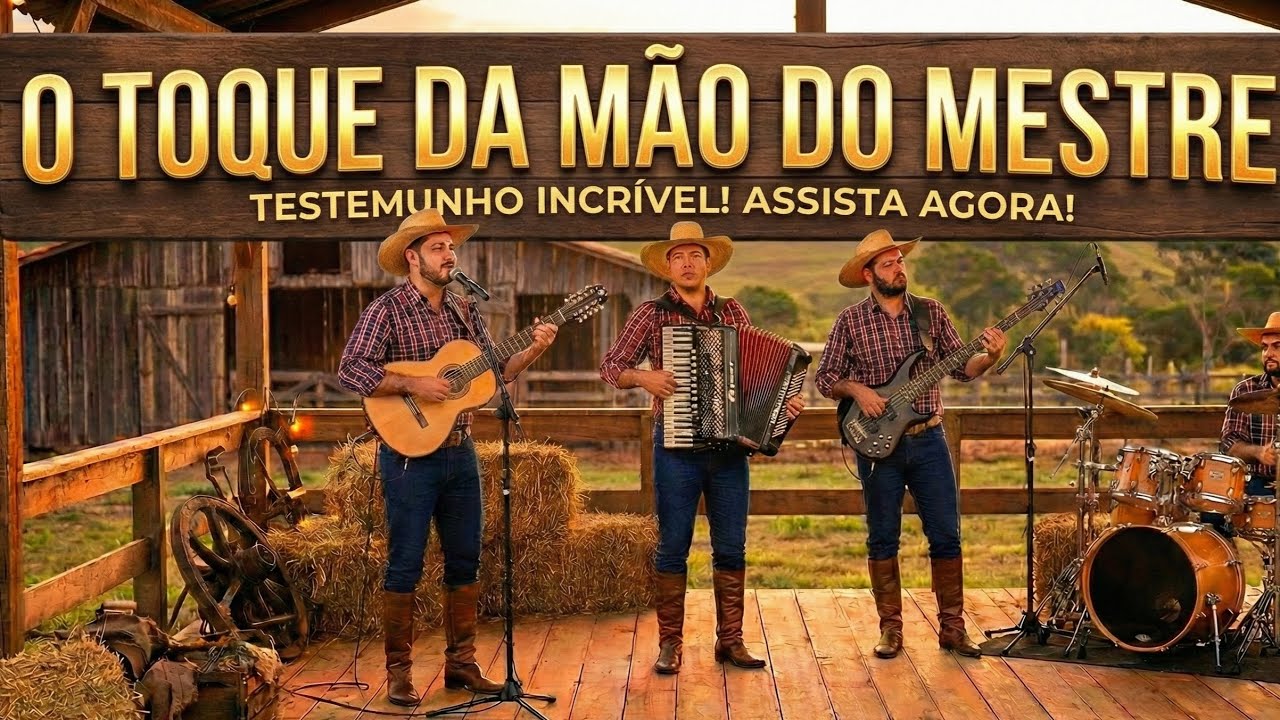 O TOQUE DA MÃO DO MESTRE - HINO DE TESTEMUNHO FORTE(ASSISTA AGORA)