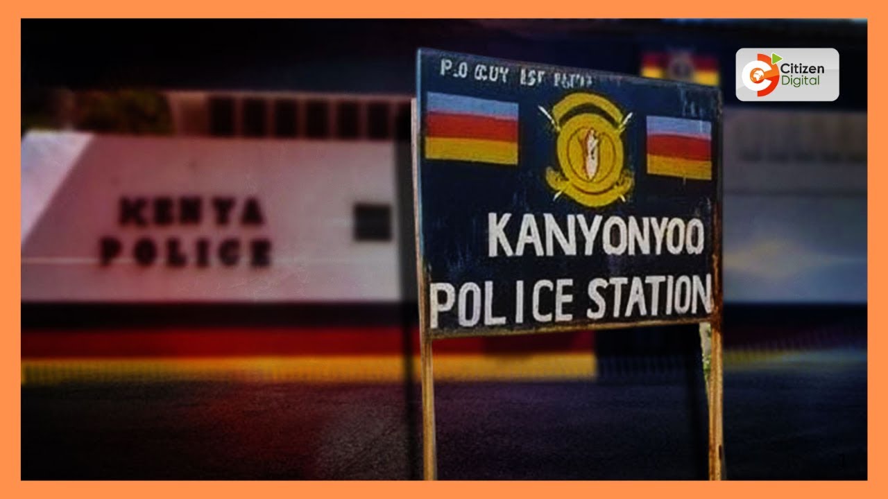 Killer cop on the run after double murder in Kanyonyo market