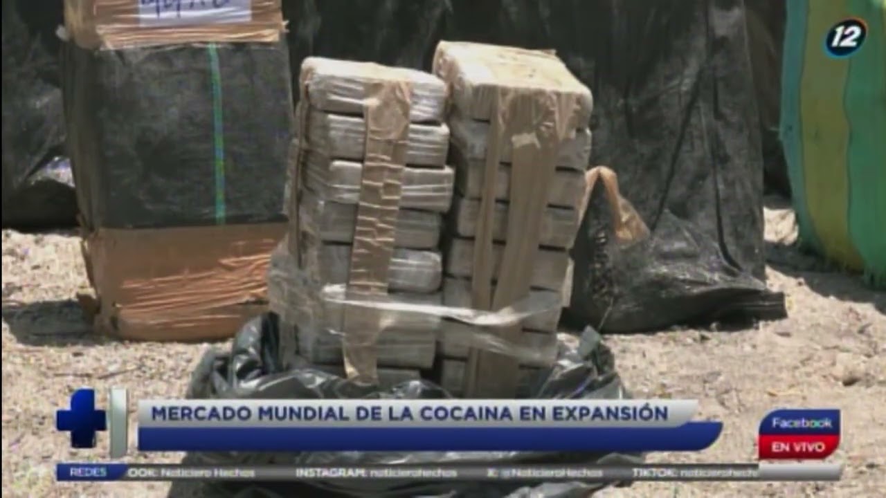 ONU alerta sobre expansión mundial de la cocaína. NH12