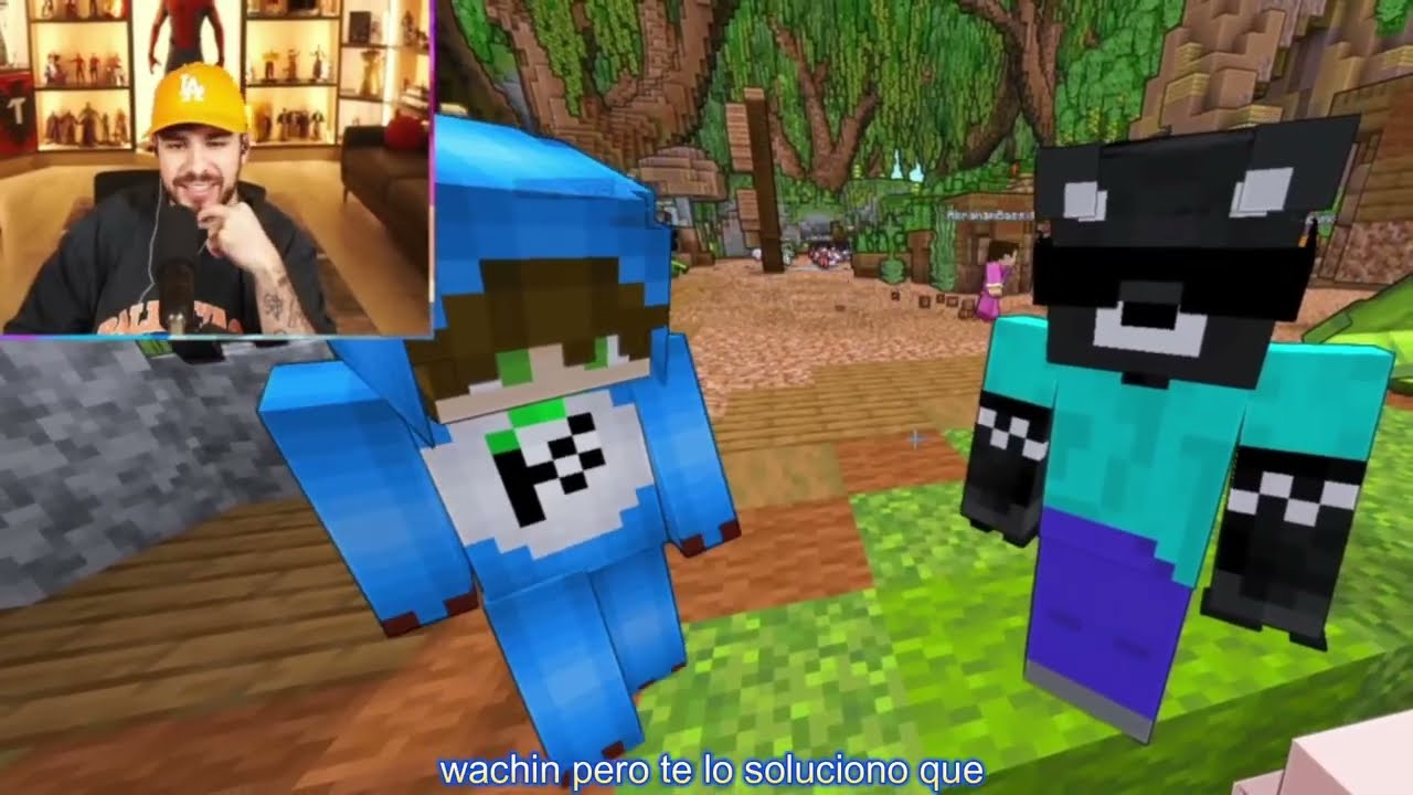 SPREEN le pregunta por su NOVIA española a JUANSGUARNIZO y el NOVIO FURR0 de JUAN xd 🤣 MINECRAFT