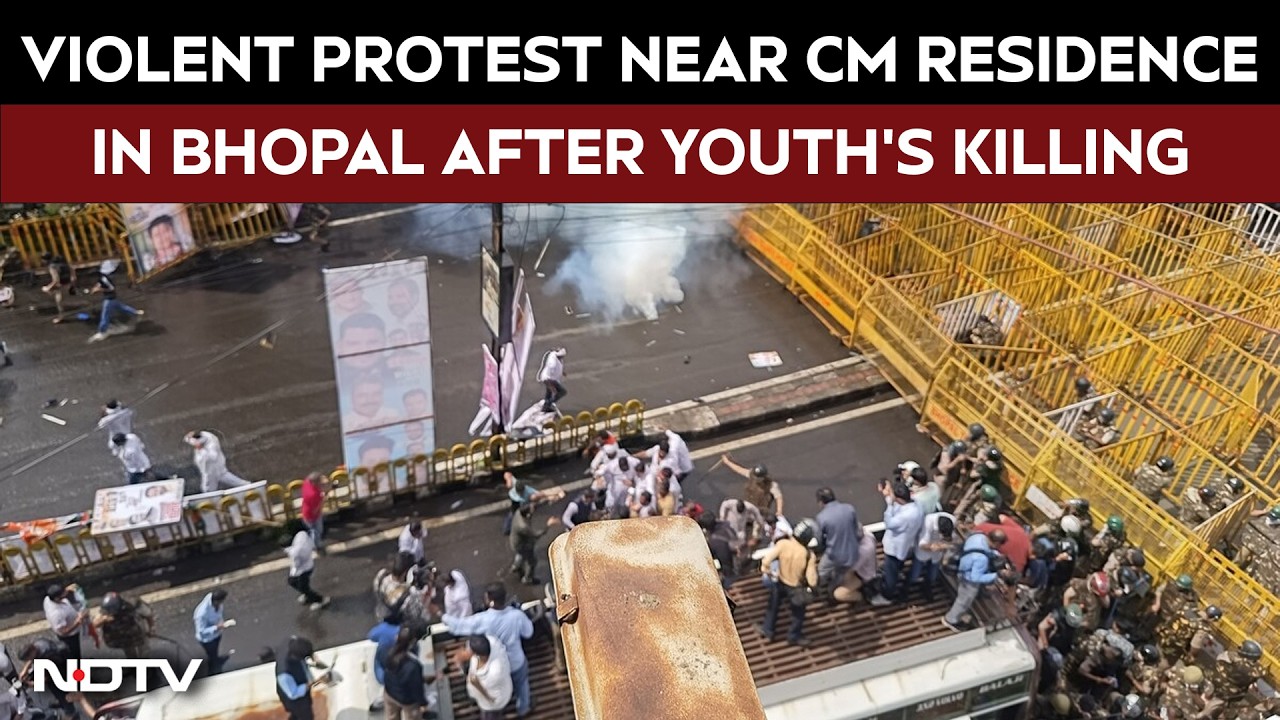 Madhya Pradesh News | Violent Protest Erupts Over Killing Of A Youth Near CM&rsquo;s Residence In Bhopal