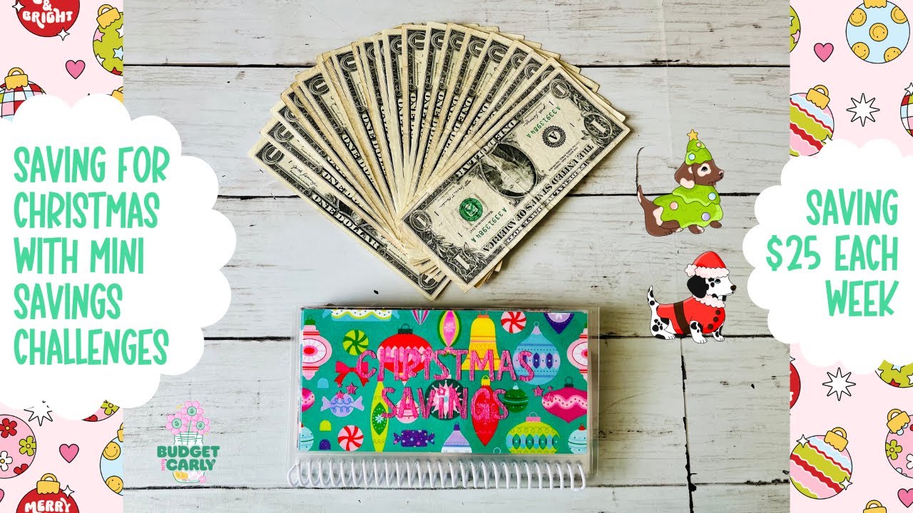 Christmas Savings | Saving $25 | Finishing Another Challenge! #savingmoney #cashstuffing