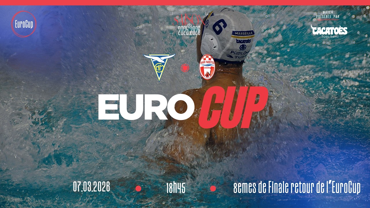 CN Marseille / RN Savona (ITA) - Eurocup 2025-26 - 8es de finale retour