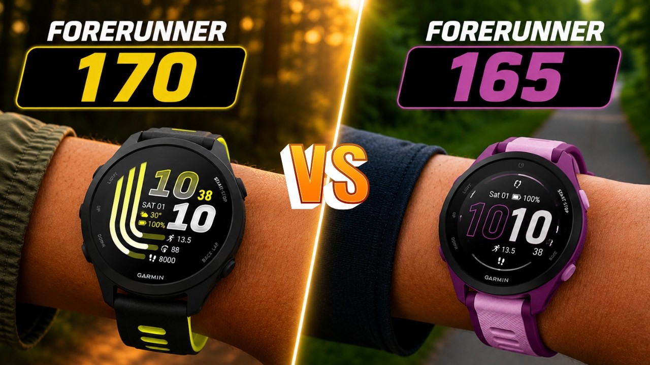 Garmin Forerunner 170 против Forerunner 165 &ndash; стоит ли обновляться?