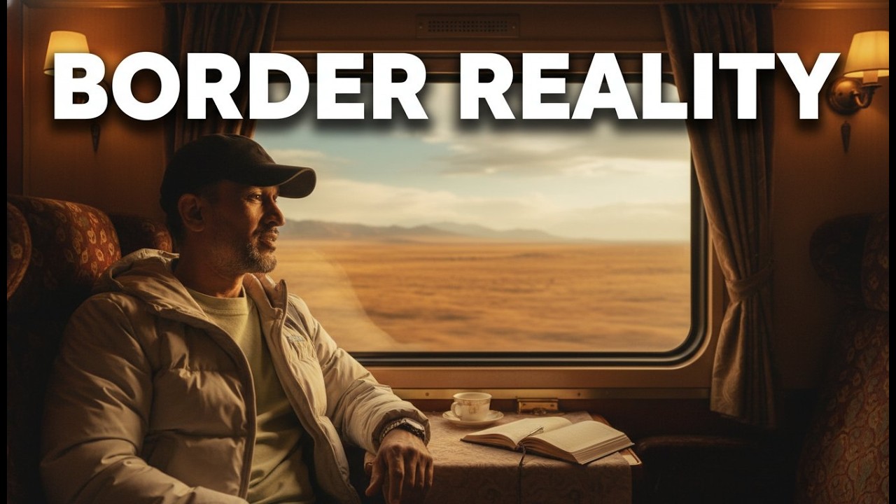 International Border Crossing by Train - Immigration and Arrival Experience   Tashkent to Almaty