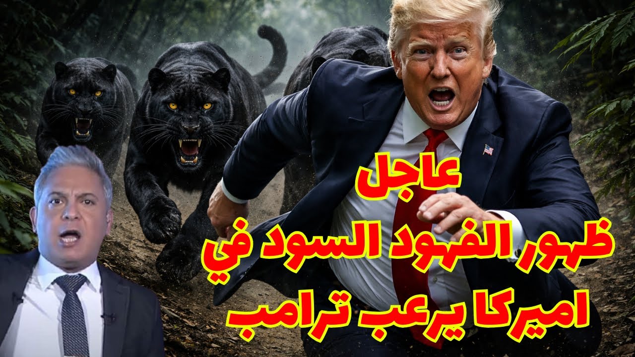 ظهور الفهود السود في اميركا يرعـ ـب ترامب #معتز_مطر #مع_معتز #قصص_القرآن