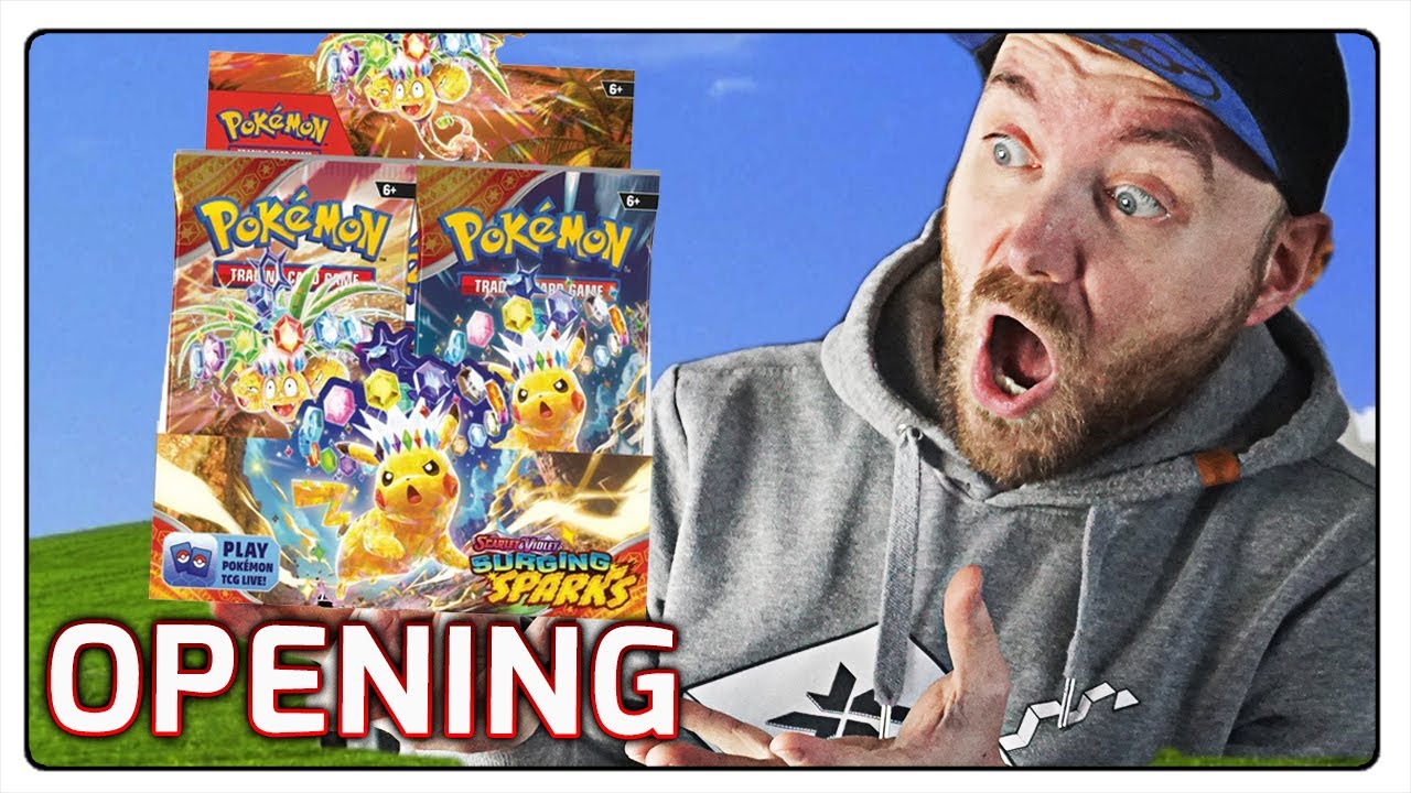 *NOWY* NAJDROŻSZY BOOSTER BOX 2024! Surging Sparks Pokémon Booster Box OPENING