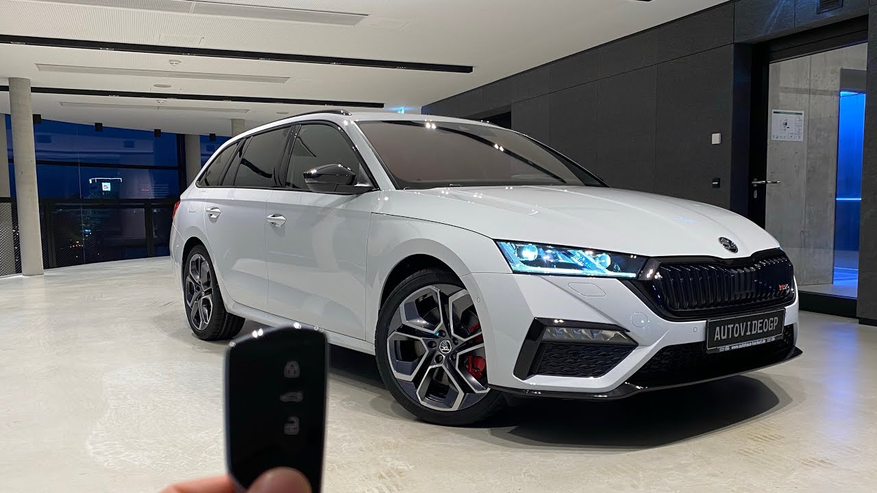 Новая Skoda Octavia RS 2,0 TSI (245ps) 2020 года звук интерьер-экстерьер