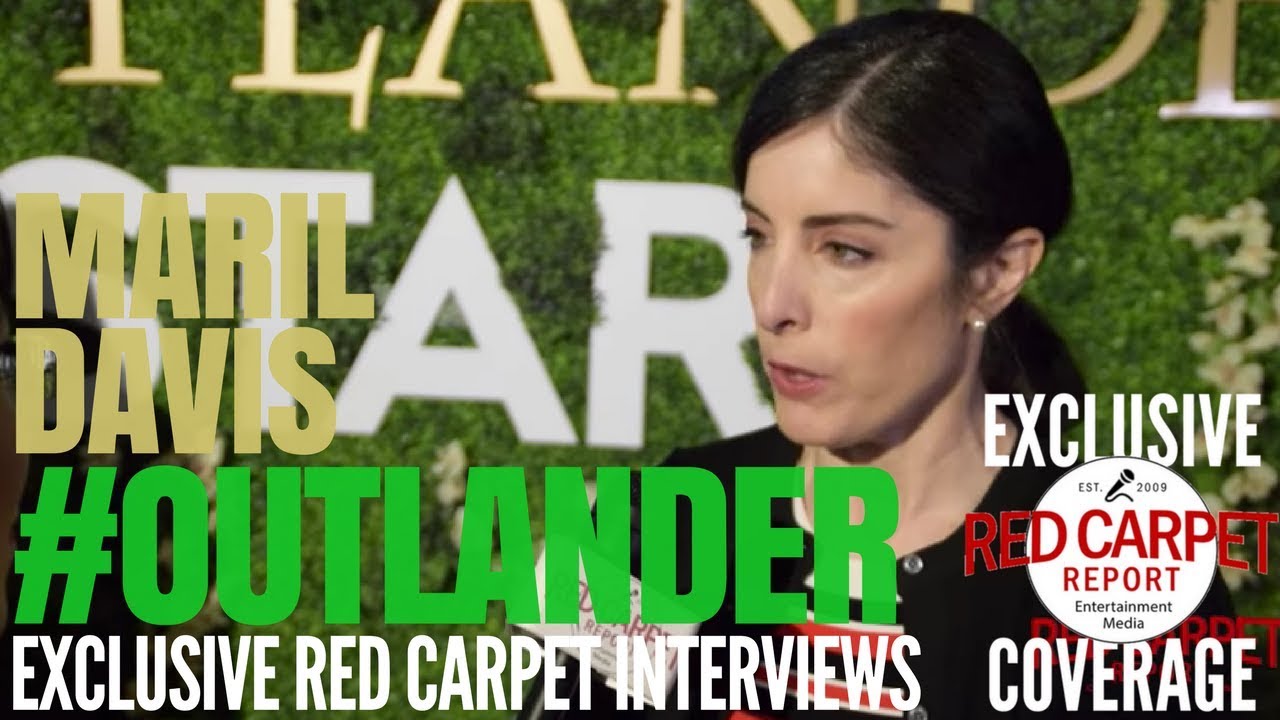 Maril Davis interviewed at #Outlander on #Starz #OutlanderFYC Event in Hollywood